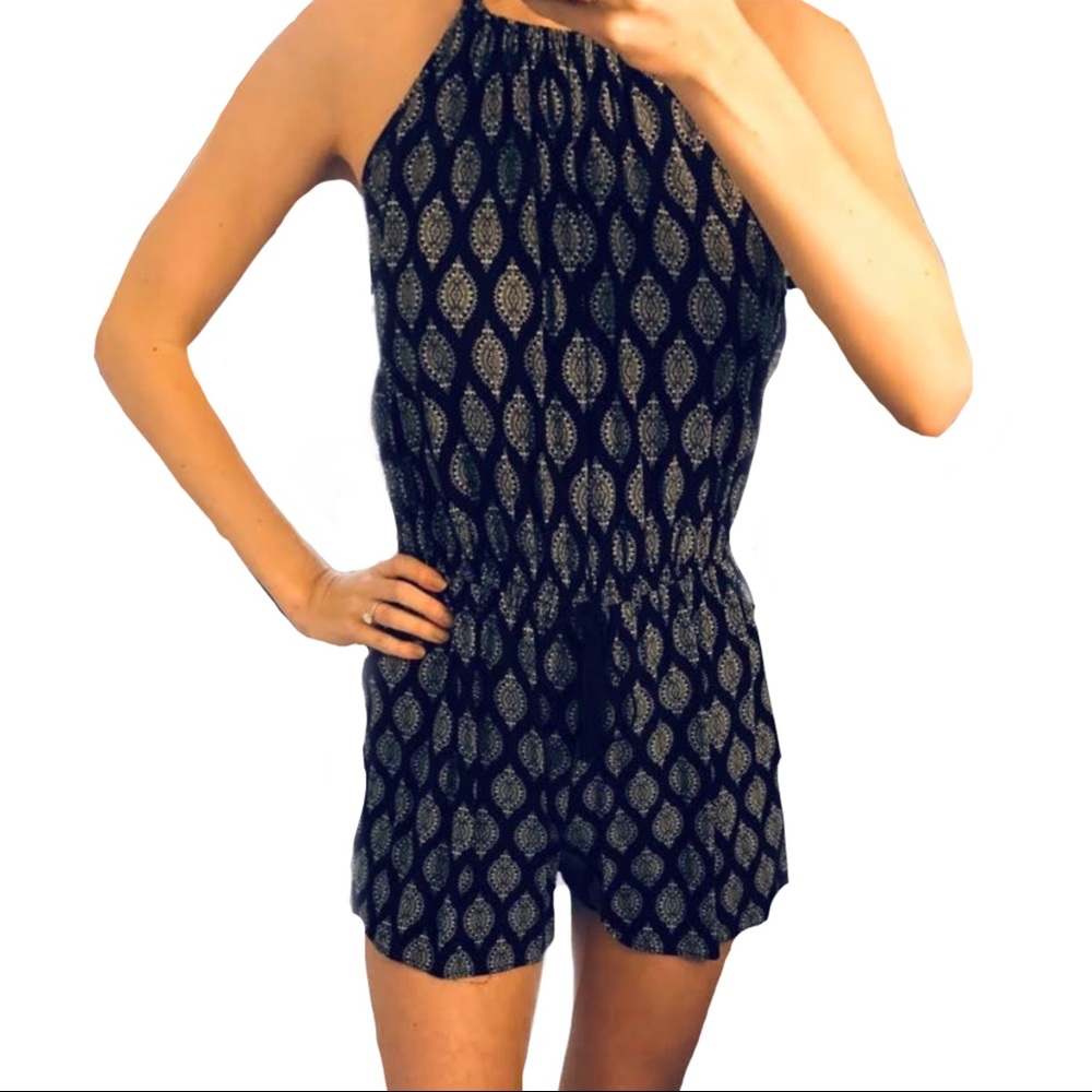 patterned romper - Picture 2 of 4
